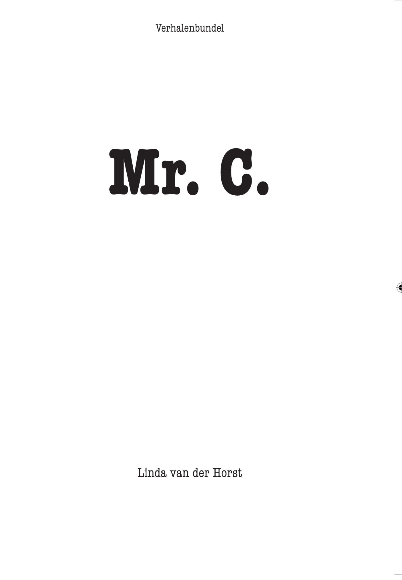 Omslag van Mr C.