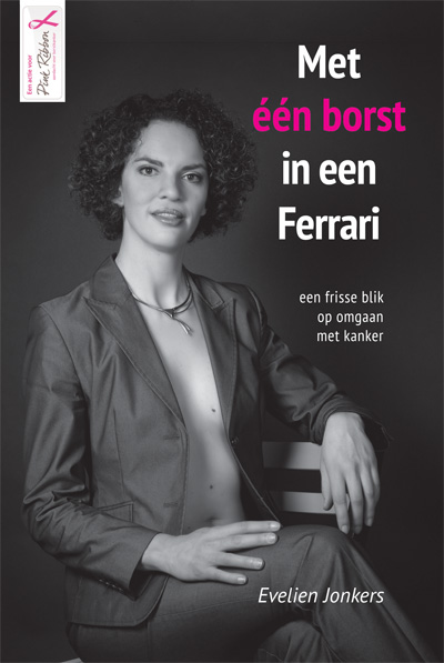 Omslag van Met één borst in een Ferrari