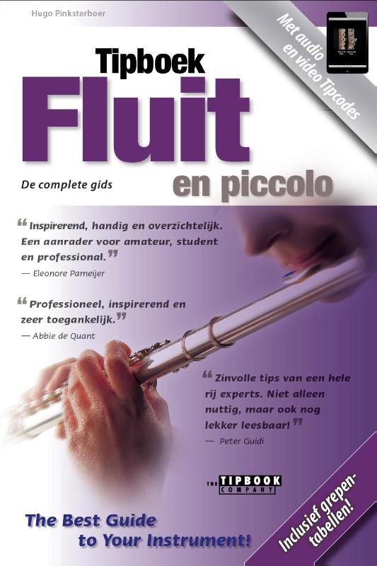Omslag van Tipboek fluit en piccolo