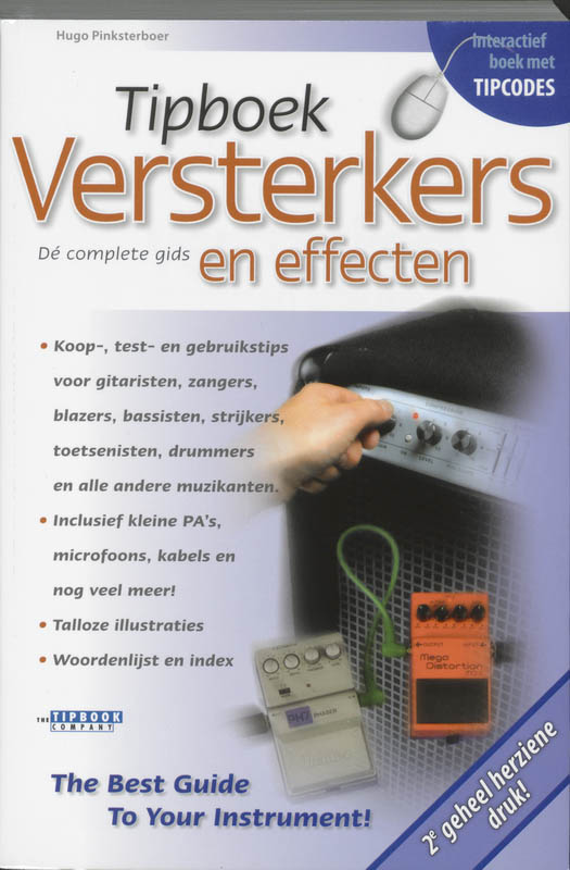 Omslag van Tipboek versterkers en effecten