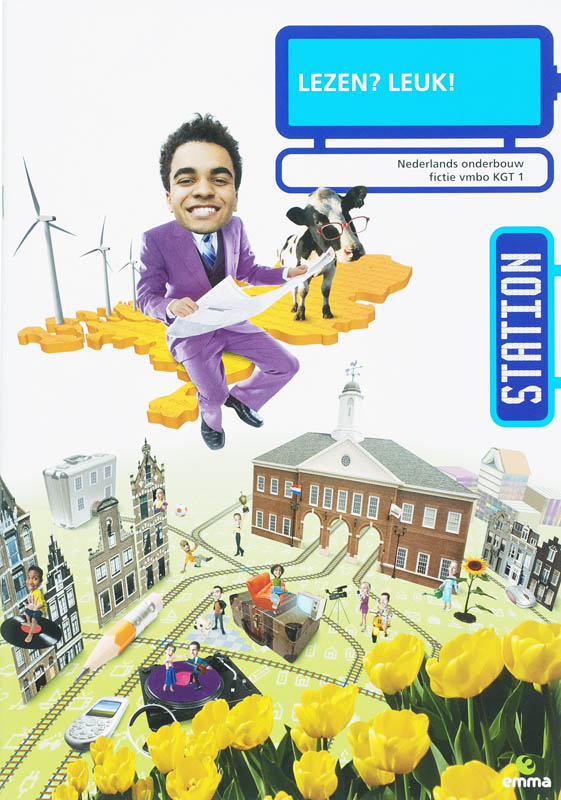 Omslag van vmbo KGT 1 lezen? Leuk!