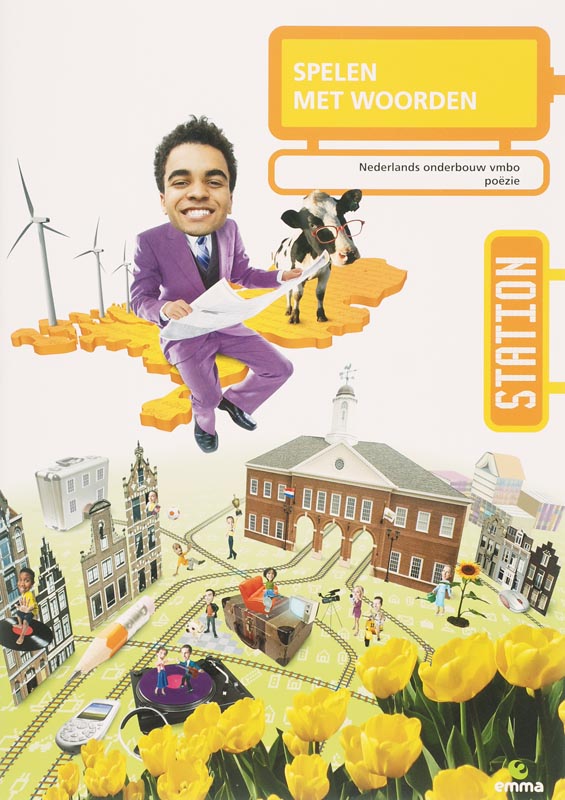 Omslag van vmbo spelen met woorden