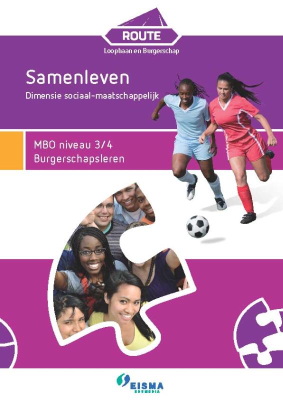 Omslag van MBO niveau 3/4 Burgerschapsleren