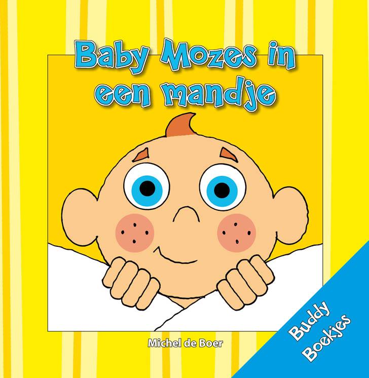 Omslag van Baby Mozes in een mandje