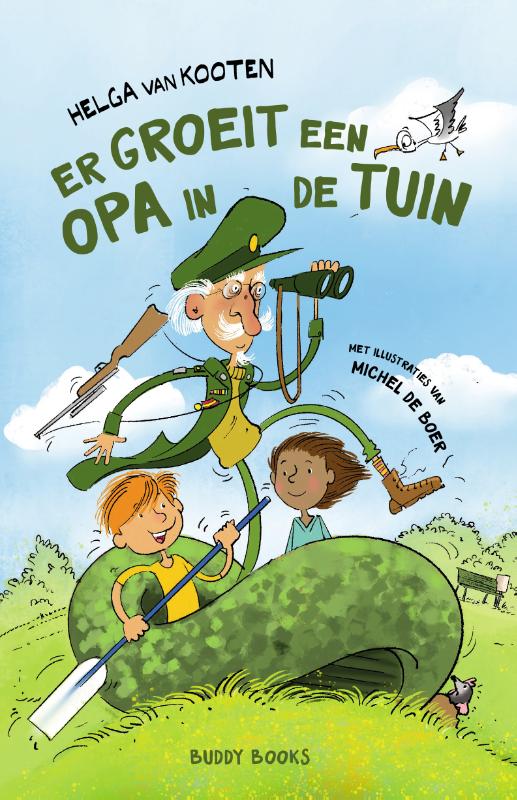 Omslag van Er groeit een opa in de tuin