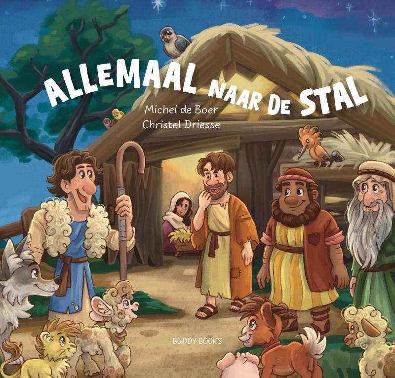 Omslag van Allemaal naar de stal