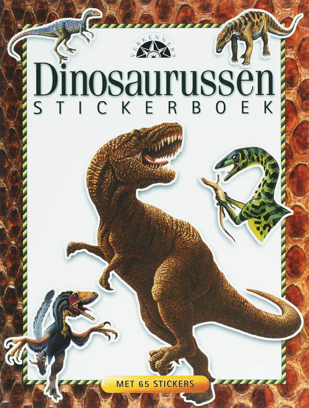Omslag van Dinosaurussen, stickerboek