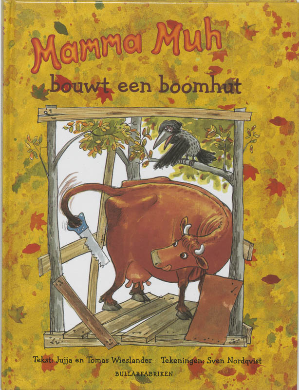 Omslag van Mamma Muh bouwt een boomhut