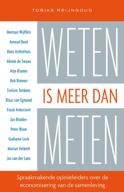 Omslag van Weten is meer dan meten