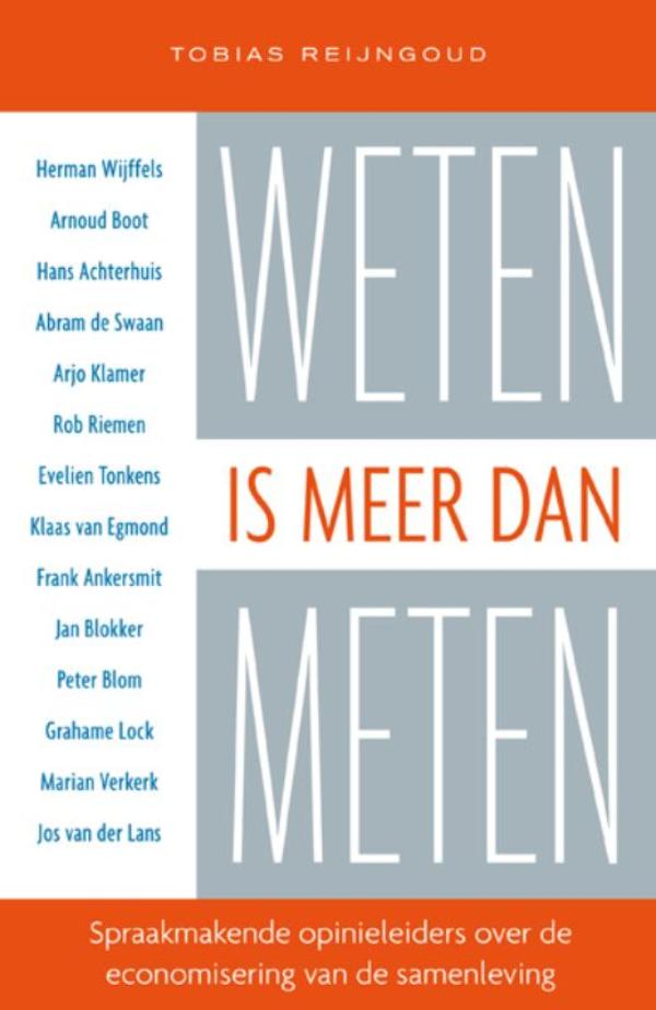 Omslag van Weten is meer dan meten