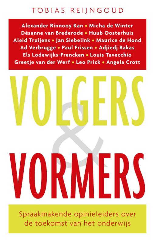 Omslag van Volgers & vormers