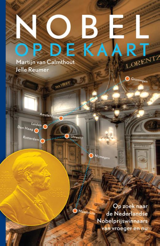 Omslag van Nobel op de kaart
