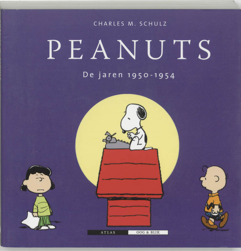 Omslag van Peanuts , de jaren 1950-1954