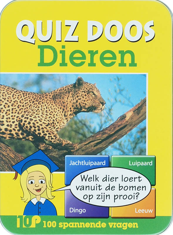 Omslag van Quiz doos dieren