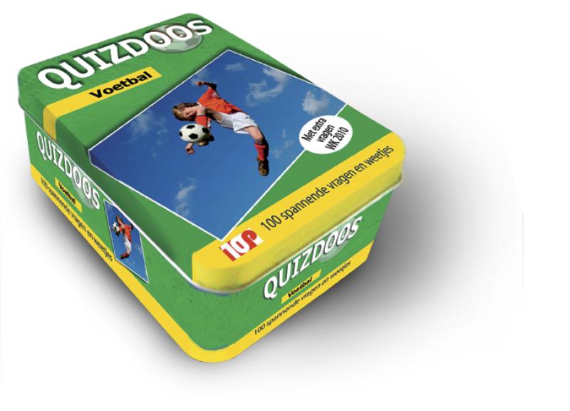 Omslag van Quizdoos Voetbal