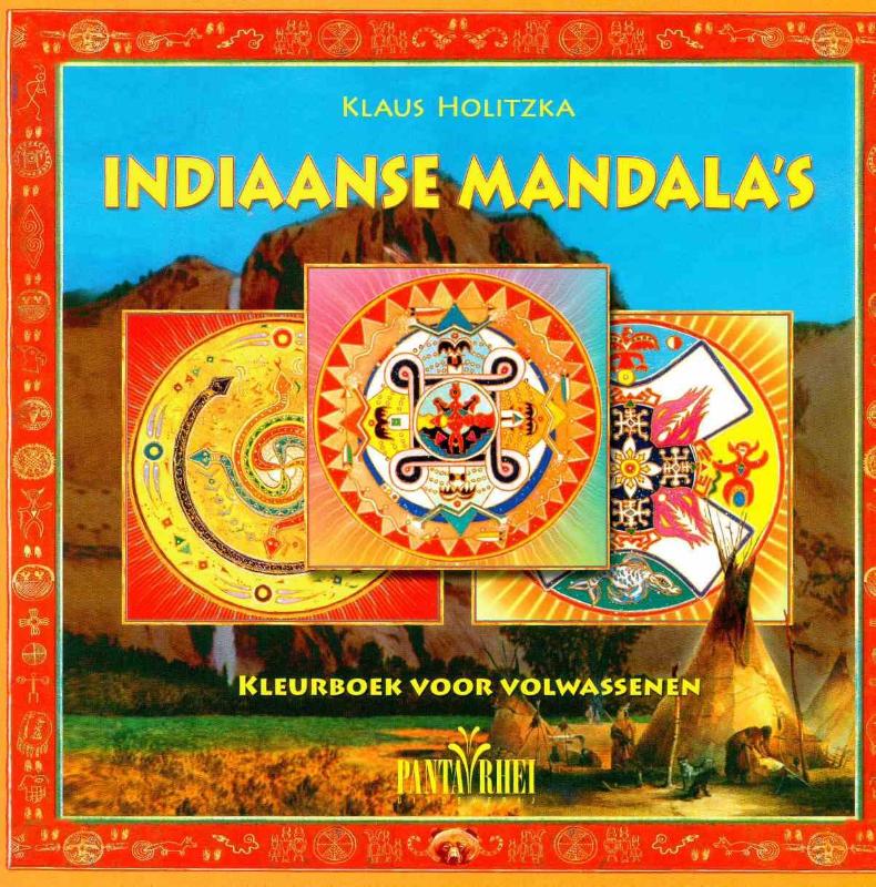 Omslag van Indiaanse mandala's