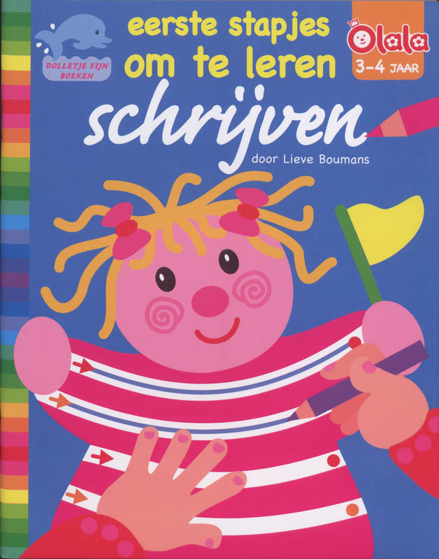 Omslag van Eerste stapjes om te leren schrijven
