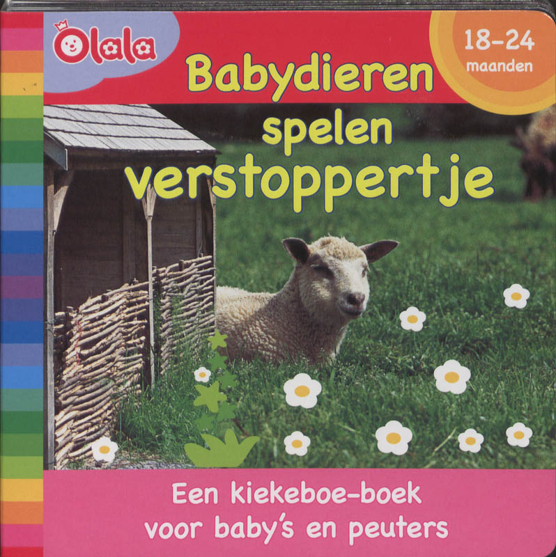 Omslag van Babydieren spelen verstoppertje