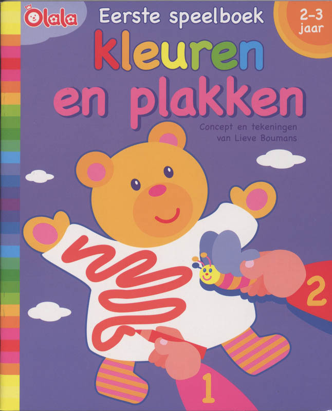 Omslag van Eerste speelboek: kleuren en plakken