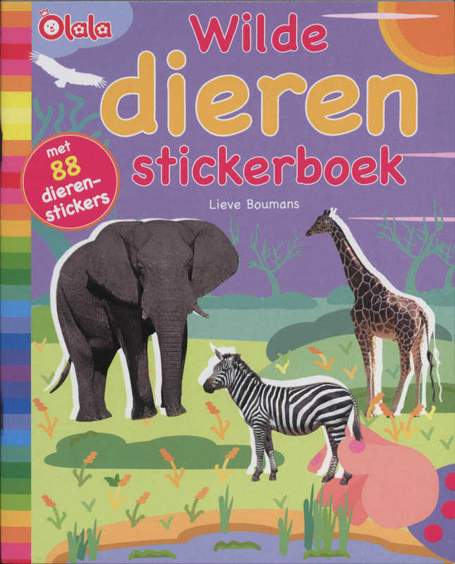 Omslag van Wilde dieren stickerboek