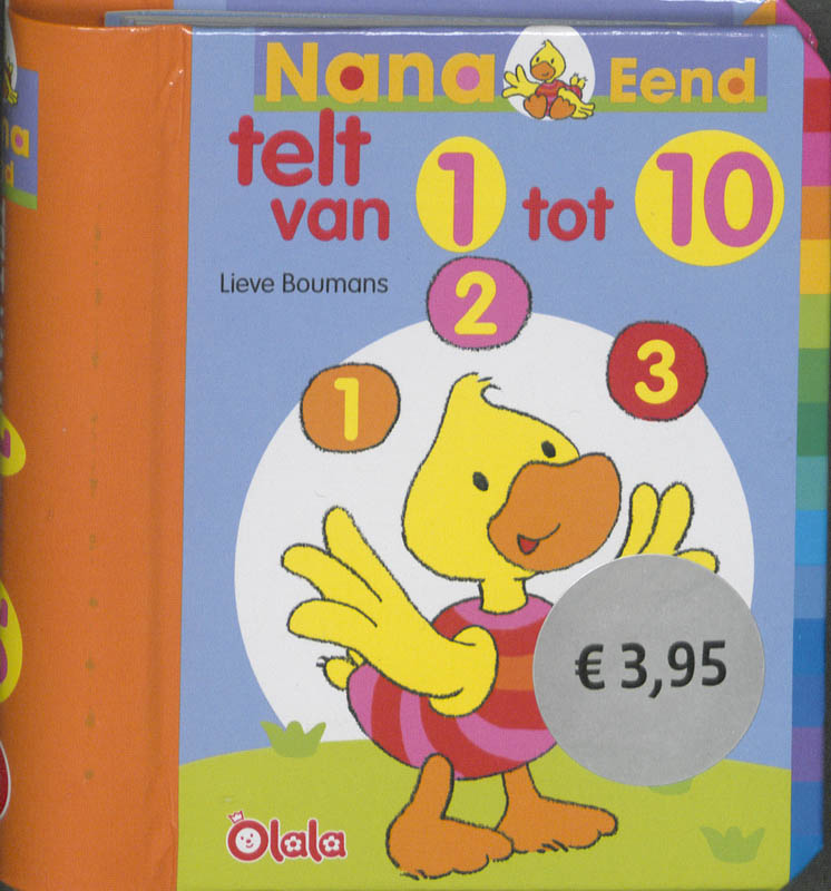 Omslag van Nana eend telt van 1 tot 10