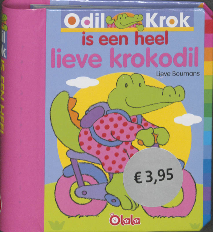 Omslag van Odil Krok is een hele lieve krokodil