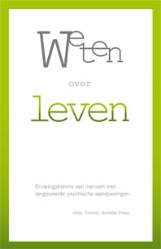 Omslag van Weten over leven