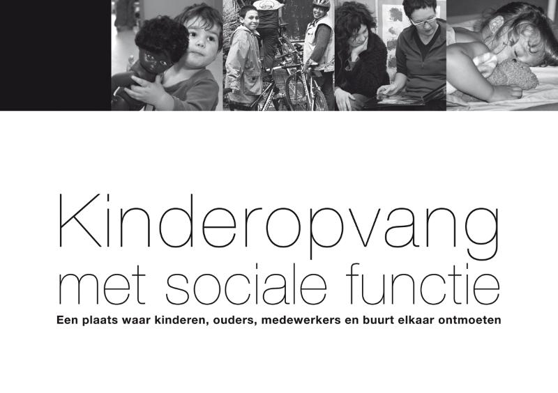 Omslag van Kinderopvang met sociale functie