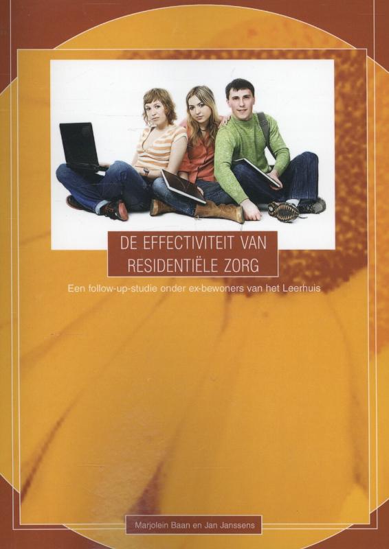 Omslag van De effectiviteit van residentiele zorg