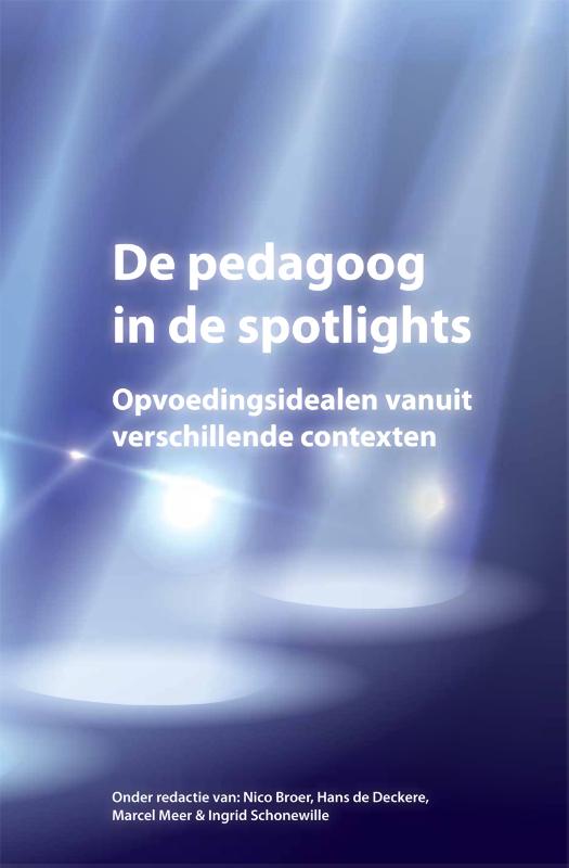 Omslag van De pedagoog in de spotlights
