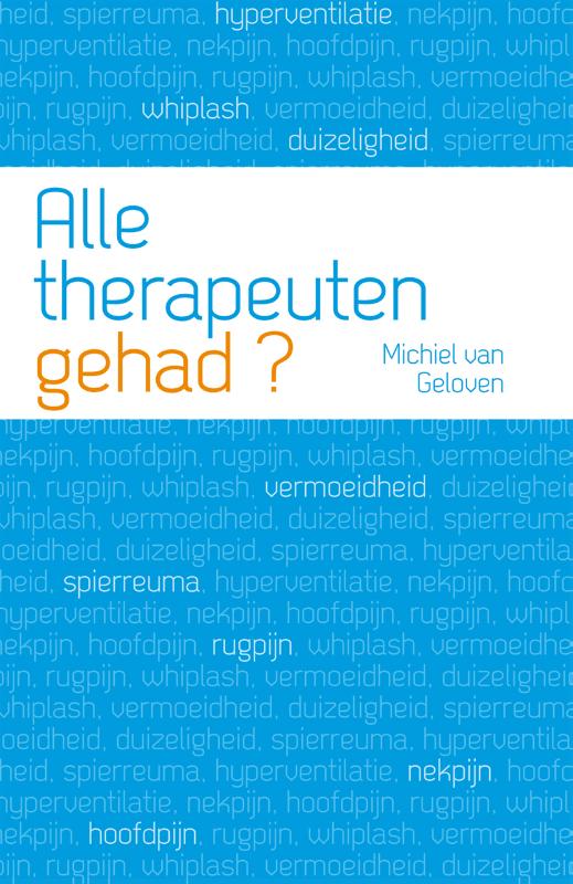 Omslag van Alle therapeuten gehad?