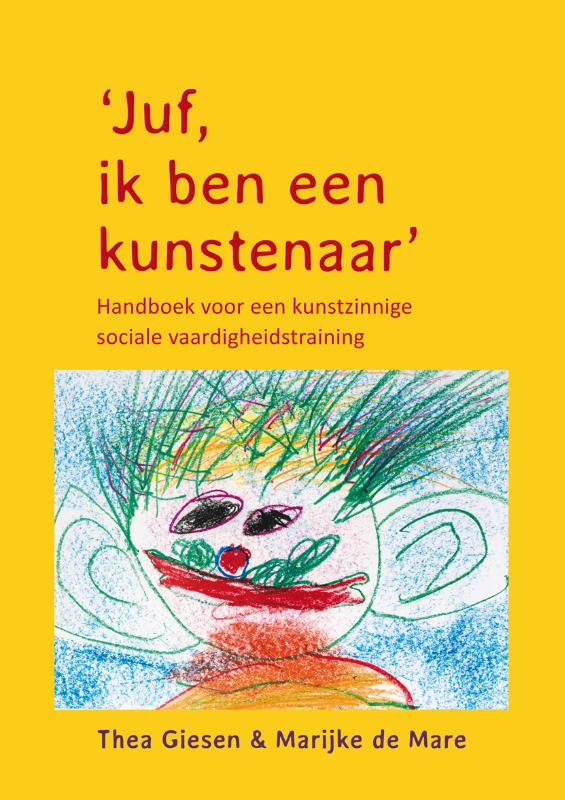 Omslag van Juf, ik ben een kunstenaar