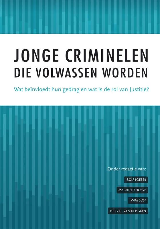 Omslag van Jonge criminelen die volwassen worden
