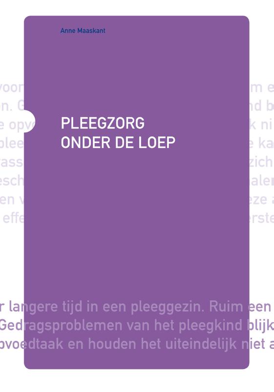 Omslag van Pleegzorg onder de loep