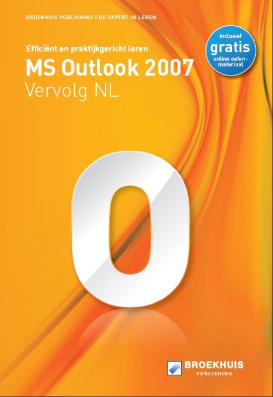 Omslag van MS Outlook 2007 Vervolg NL
