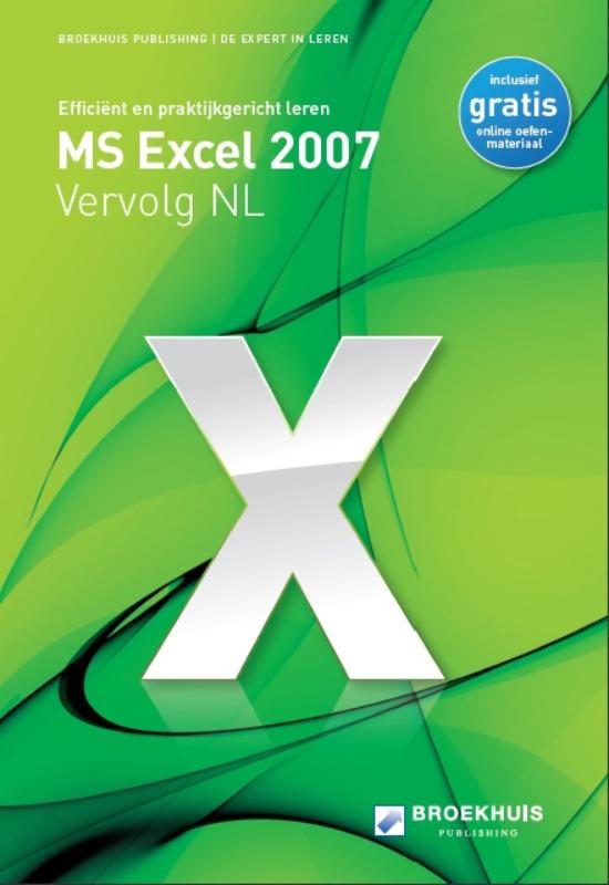 Omslag van MS Excel 2007 Vervolg NL