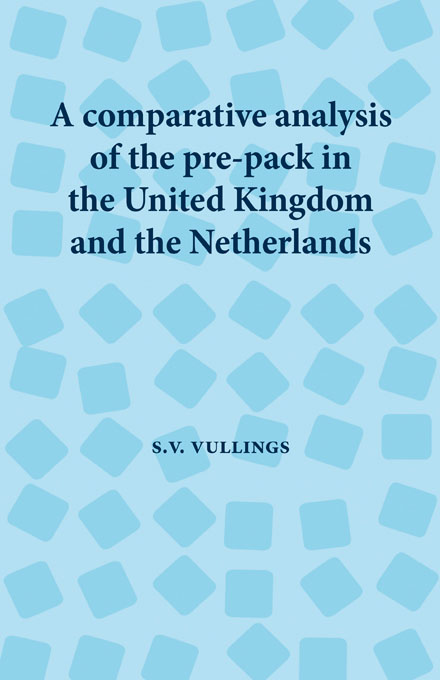 Omslag van A comparative analysis of the pre-pack in the United Kingdom and the Netherlands