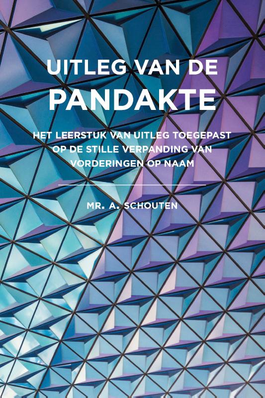 Omslag van Uitleg van de pandakte
