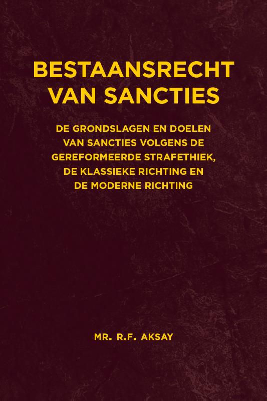 Omslag van Bestaansrecht van sancties
