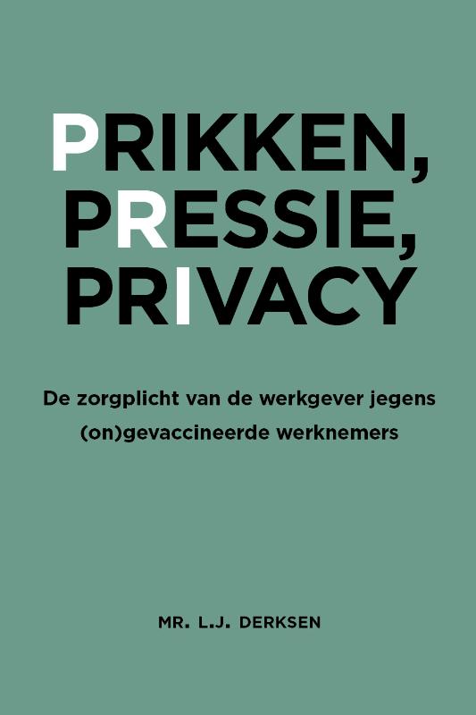 Omslag van Prikken, pressie, privacy