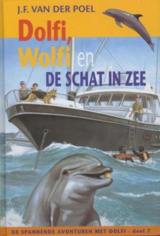 Omslag van Dolfi en Wolfi en de schat in zee