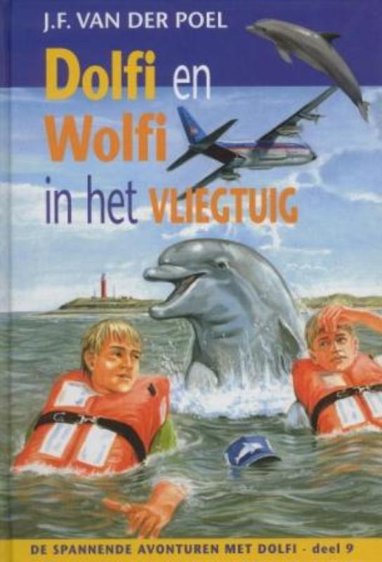 Omslag van Dolfi en Wolfi in het vliegtuig