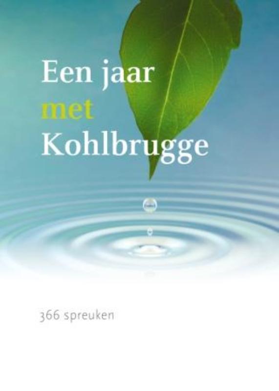 Omslag van Een jaar met Kohlbrugge