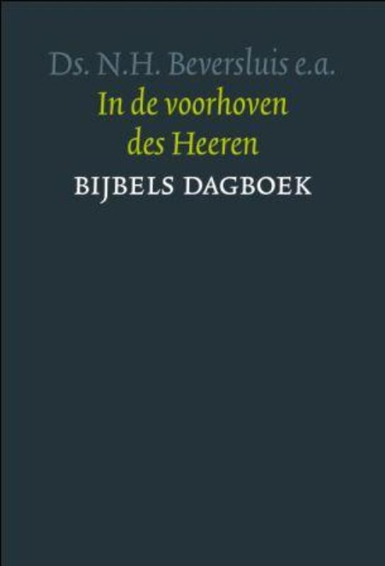 Omslag van In de voorhoven des Heeren