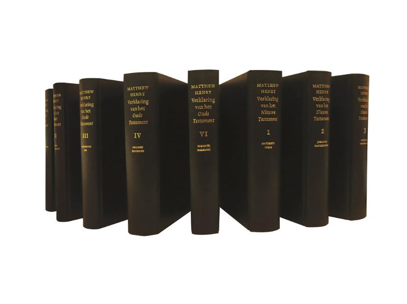 Omslag van Verklaring van het oude en nieuwe testament 9 delen