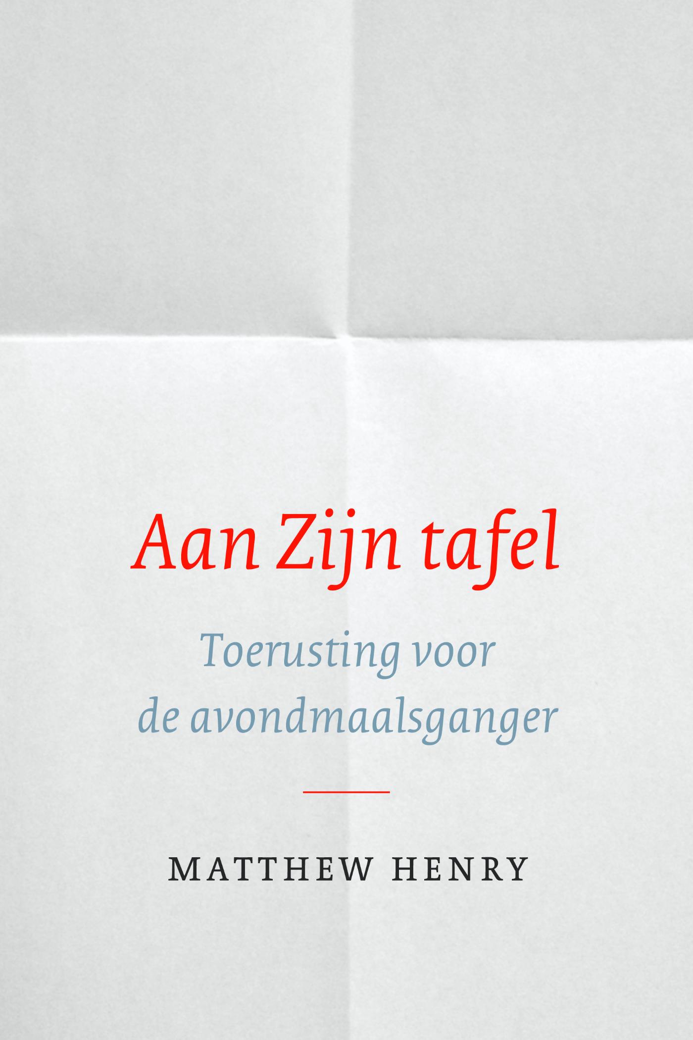Omslag van Aan Zijn tafel