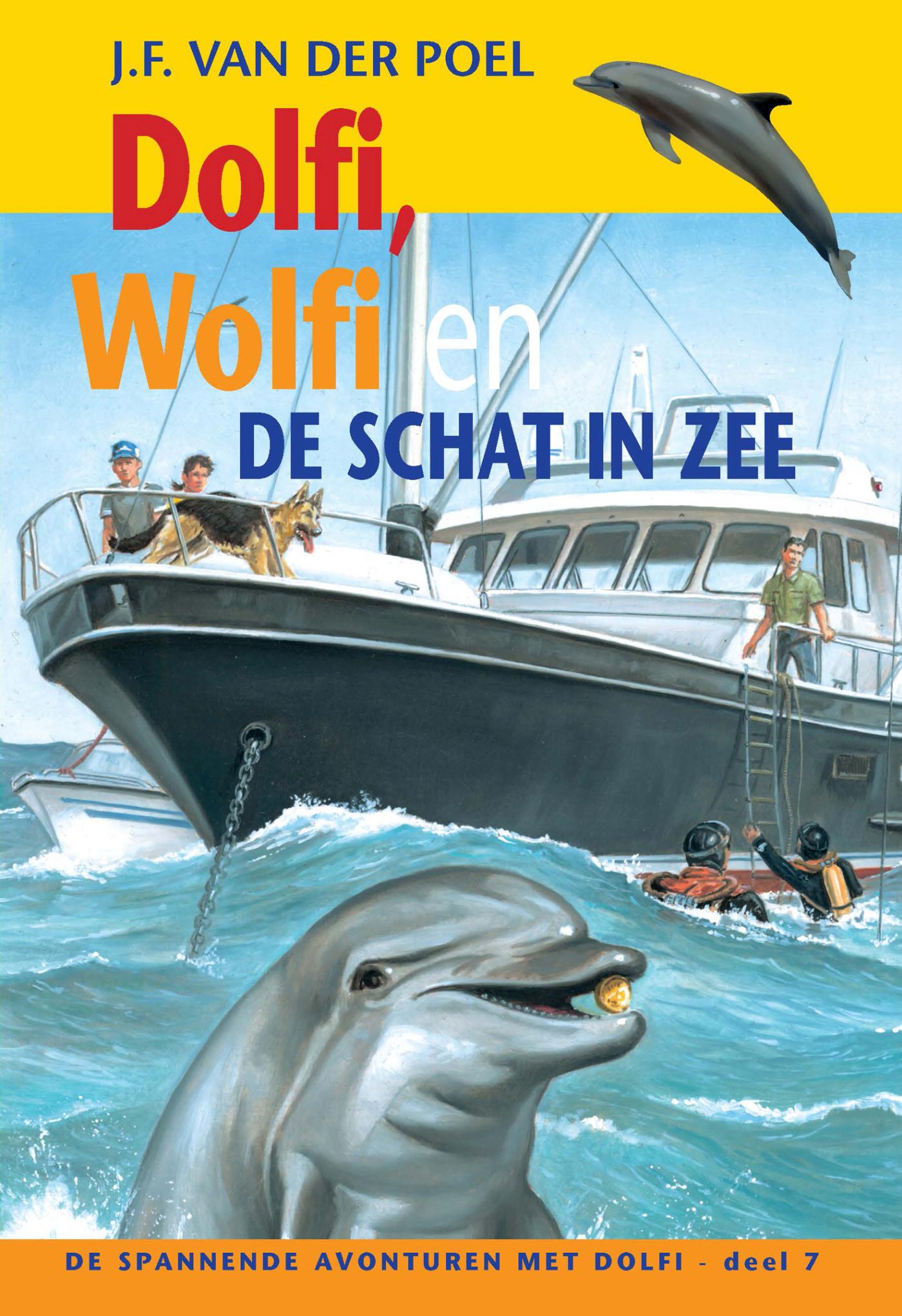 Omslag van Dolfi, Wolfi en de schat in zee