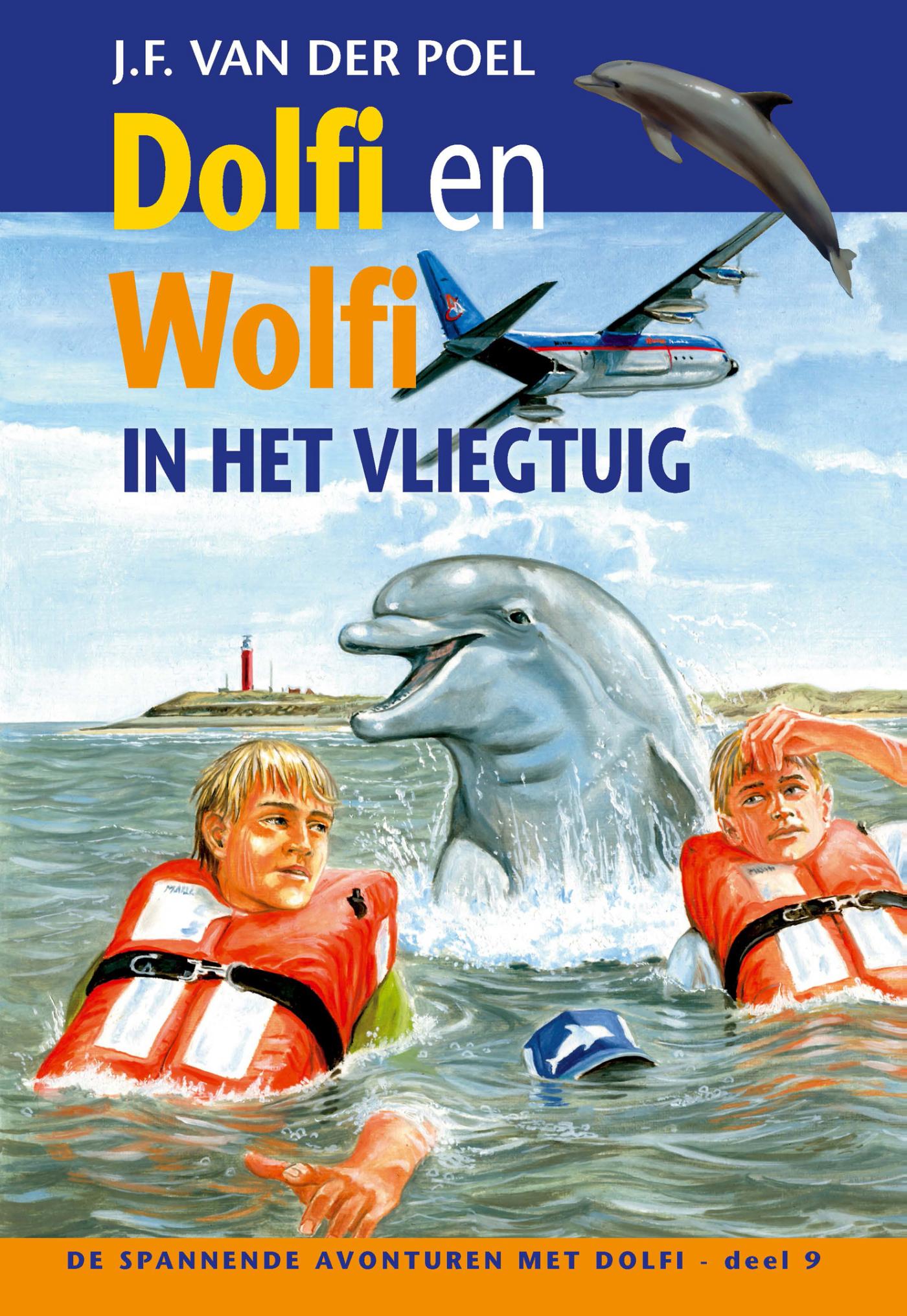 Omslag van Dolfi en wolfi in het vliegtuig