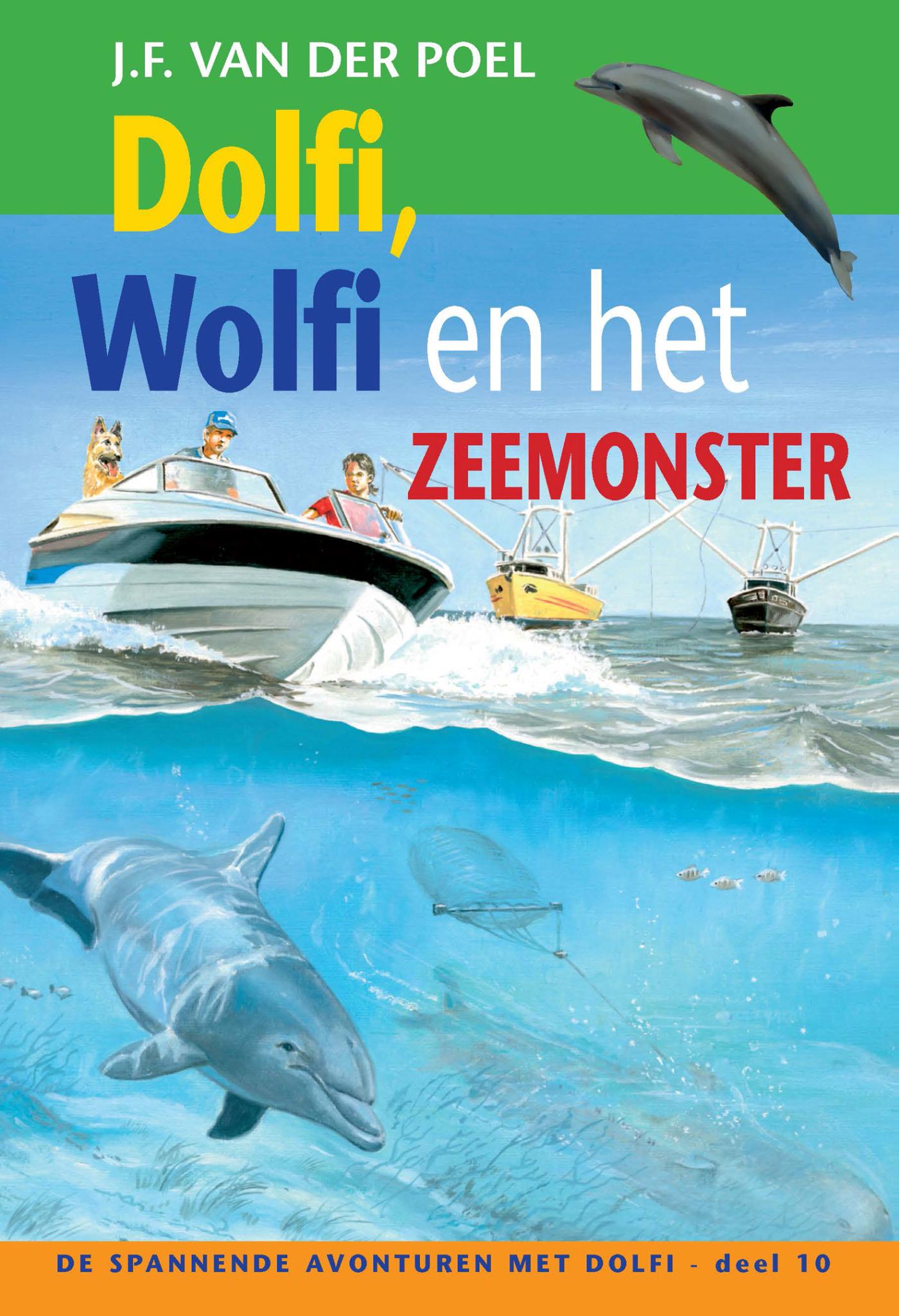 Omslag van Dolfi, Wolfi en het zeemonster