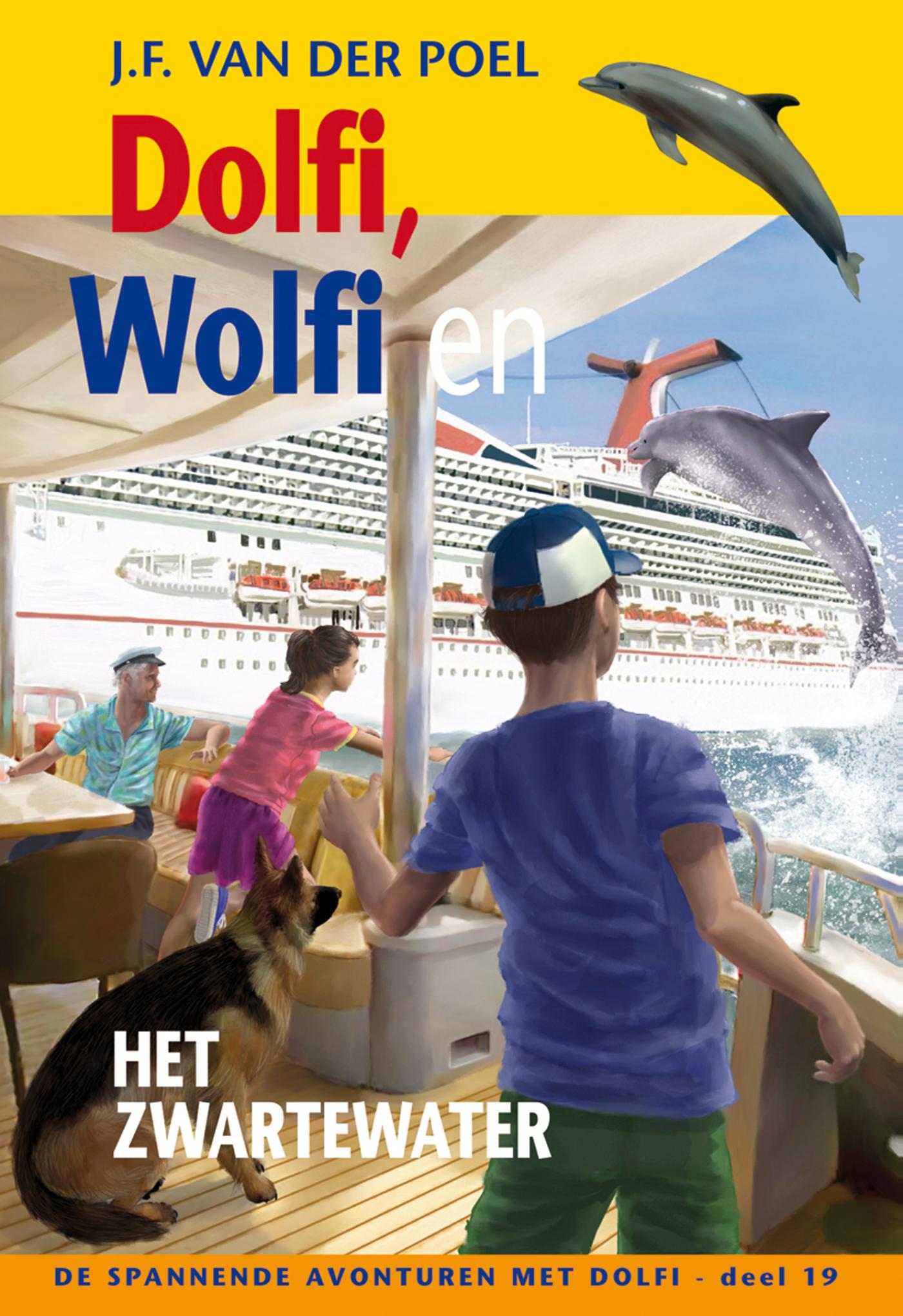 Omslag van Dolfi, Wolfi en het zwarte water